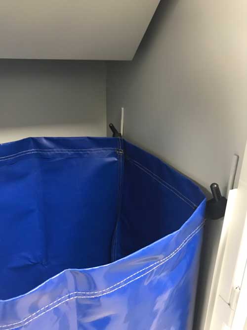 Sac pour Collecteur de Linge Tissue Bleu