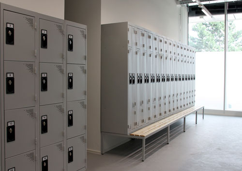 Vestiaires Porte Z à Moraillon Porte-cadenas Insitu